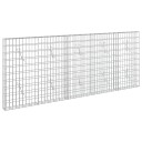vidaXL Gabion med 5 mm Tråd og 5x10 cm Maske 250x10x100 cm