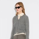 Holzweiler Cashmere Cardigan Dark Grey