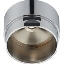 Forkrommet messingadapter