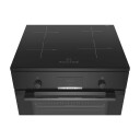 Bosch Serie 4  Induksjonskomfyr med 3D Varmluft Svart HLN39A060U