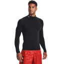 Under Armour Ua Hg Armour Comp Mock Ls - Black - XXL