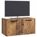  Vegghengt TV skap Gammelt tre 59,5 x 31 x 30 cm Konstruert tre