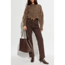 By Malene Birger Dame Strikkevarer Brun M,
