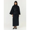 YAS Yasalmio Handmade Wool Blend Jacket S.   Black   38