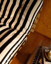 Roots Sovesofa 160x200 cm Sort / Hvit