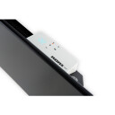 Adax Neo panelovn med WiFi L 10 (skinnende grå)