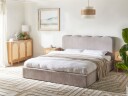 Dobbeltseng Nanterre 180x200 cm - Taupe