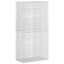 vidaXL Gabion med 5 mm Tråd og 5x5 cm Maske 100x50x200 cm