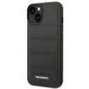 Karl Lagerfeld Quilted Nylon Puffy iPhone 14 Plus Deksel med Logo - Svart