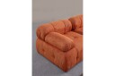 Belgin Sofa med Sjeselong 2 seter   Oransje