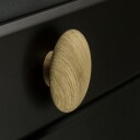 Knott Beslag Design Mushroom Ubehandlet Eik, Ø: 65 mm