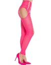 Sømløs, ugjennomsiktig suspender-tights – rosa Strømpebukser 9244-029|O/S