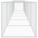 Vidaxl Kyllingbur Med Tak Antrasitt 603X98X90 cm Galvanisert Stål