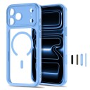 Tech-Protect MagPeak MagSafe CC-etui til iPhone 18 Pro / 17 Pro – Klarblå