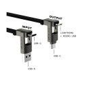 Rolling Square InCharge 6 Max Universal Ladekabel 1,5 m 15 W Svart