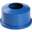 Faluplast 50mm Blå Gumminippel for Innendørsavløp, Reduksjonsnippel 40mm
