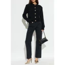 Balmain Dame Strikkevarer Svart M,