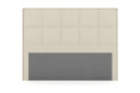 Rutet Sengegavl Choice 210 cm   Beige