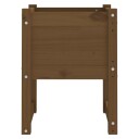 vidaXL Plantekasse honningbrun 40x40x52,5 cm heltre furu