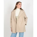 Cinzia Rocca Dame Frakker Beige S,