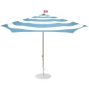 Fatboy Stripesol parasol wave blue incl. base light grey