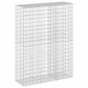 vidaXL Gabion med 3,5 mm tråd og 5x10 cm mesh 150x50x200 cm
