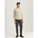 Morris Stockholm Herre Strikkevarer Beige L,
