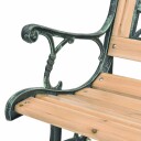 vidaXL Hagebenk 122 cm tre