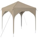  Pop up Festtelt 194 x 194 x 245 cm Krem