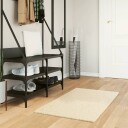 Teppe HUARTE kort luv mykt og vaskbart kremhvit 60x110 cm