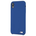 Dėklas BMW Bmhci61msilna Iphone Xr Mėlyna/Navy Hardcase Silicone M Collection
