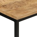  Konsollbord 110x30x75 cm grovt heltre mangotre og jern 8721012160835