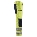 Blåkläder 158518113399C48 Synlighetsbukse med stretch, varselgul/svart Str. C48, Klær