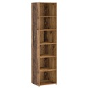 vidaXL Serviesskap Eiketre 45 x 41 x 185 cm Konstruert tre