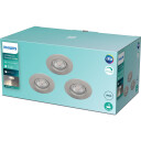 Philips Funksjonell Innfelt Spot Innsunket Spotlight Ikke-Utskiftbare Pærer Led 2700 K 350 Lm Nickel
