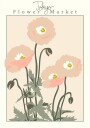 Flower Market Tokyo Poppy Plakat Plakat / 70x100cm