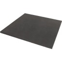 Nordic Fighter Svart 30 mm gummigulv 1 x 1 m rette kanter uten impact bunn Treningsgulv   fliser puslesystem