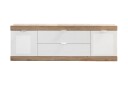 Nicery Kommode 180 cm   Hvit/Brun