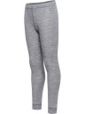 Hummel Grey Melange Jr Ull Rib Leggings 134