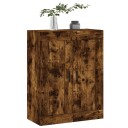  Veggskap røkt eik 69,5x34x90 cm konstruert tre 8720845950507
