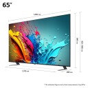 LG 65" QNED85 4K Smart TV med Quantum Dot og NanoCell 65QNED85T6C