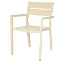 Brafab Delia stol med armlener  Lemon