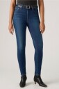 Levi's   Jeans 721 High Rise Skinny   Blå