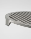 house doctor Trivet Hdesme Brushed Silver Fini   BRUSHED SILVER FINISH   H:2 cm.XL:21 cm
