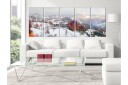 Bilde First Snow 5 Parts Narrow 200x80 Artgeist sp. z o. o.