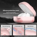 Silikonetui i retro gaming-stil til Samsung Galaxy Buds Core - Rosa