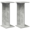 vidaXL Planteholder 2 stk. Betonggrå 25 x 25,5 x 60,5 cm