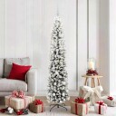  Kunstig juletre med 300 LED grønn 180 cm PVC og stål og plast