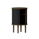Umage Audacious sidebord mørk eik/Charcoal