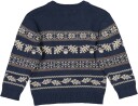 Wheat Jacquard Pullover Julius Sea Storm (128 / 8 år)